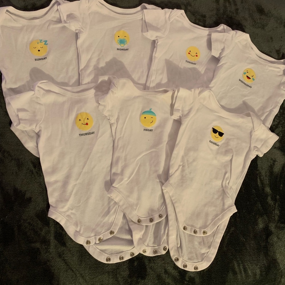Full set of Children’s Place daily onesies! Unisex